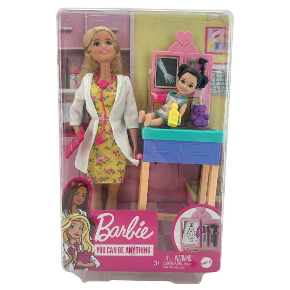 Barbie You Can Be Anything Pediatrician Doll / Age 3+